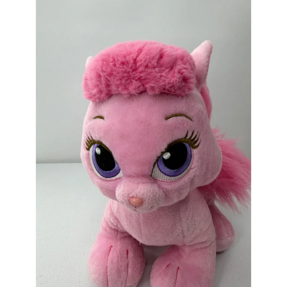 Build-A-Bear Disney Princess Palace Pets Treasure Ariel's Kitty Pink Plush 11